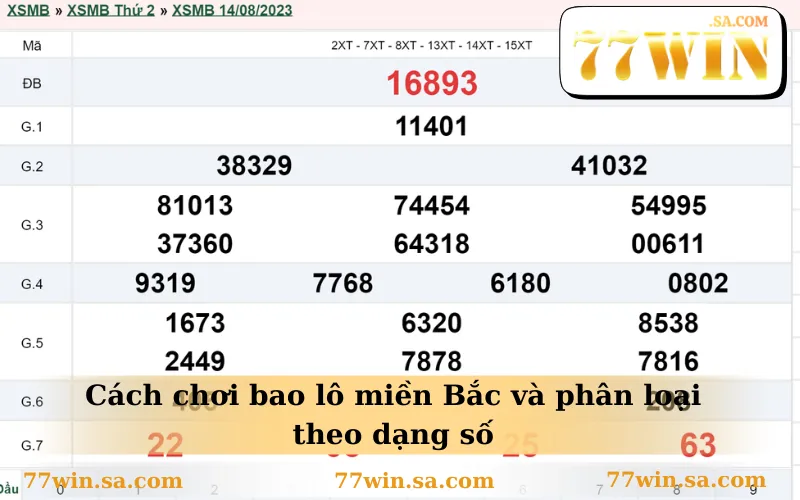 Bao Lô Số Đề Cho Tỷ Lệ Ăn Gấp 3 Lần So Với Đề Truyền Thống 1 Cách chơi bao lô miền Bắc và phân loại theo dạng số