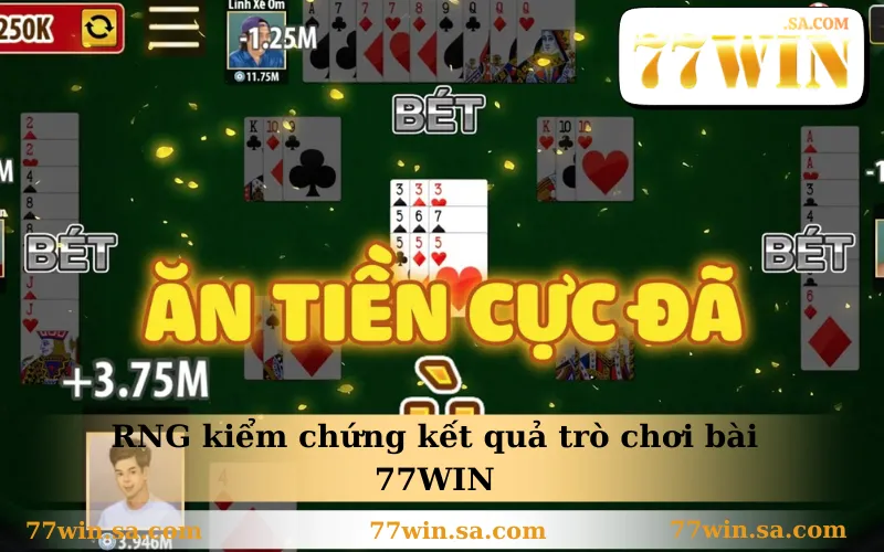 Game Bài 77WIN 2 RNG kiểm chứng kết quả trò chơi bài 77WIN
